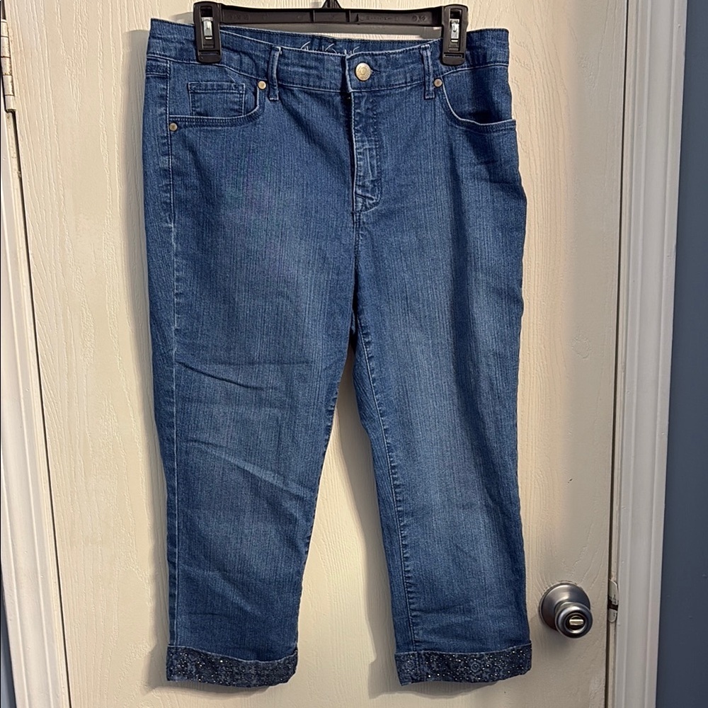 Gloria Vanderbilt Denim Cropped Jeans